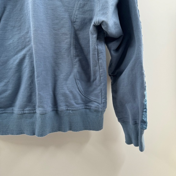 Reebok Vintage Blue Zip Up Jacket 100% Cotton Size Medium - Picture 7 of 7